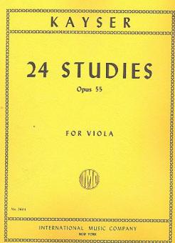 24 Studies op. 55 