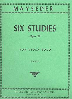6 Etudes, op. 29 