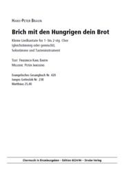 Brich mit den Hungrigen dein Brot 