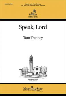 Speak, Lord 