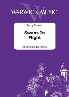Swans In Flight 
