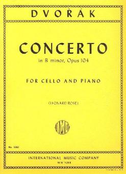 Concerto in B minor, Op. 104 