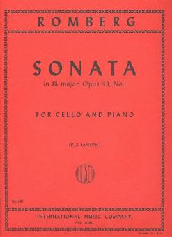 Sonata in B flat major, Op. 43 No. 1 