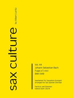 Fuga a 5 voci BWV 849 