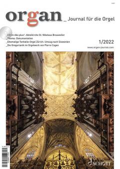 organ - Journal für die Orgel 2022/01 
