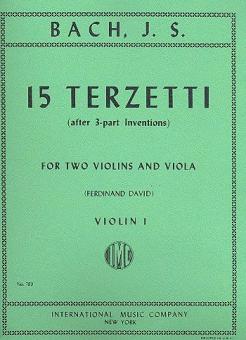 15 dreistimmige Inventionen BWV 787-801 