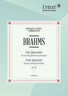 4 Quartets op. 92 