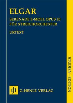 Serenade in e minor op. 20 - Study Score 