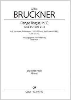 Pange lingue in C major WAB 31,1 and 31,2 Download