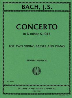 Concerto in D minor, S. 1043 