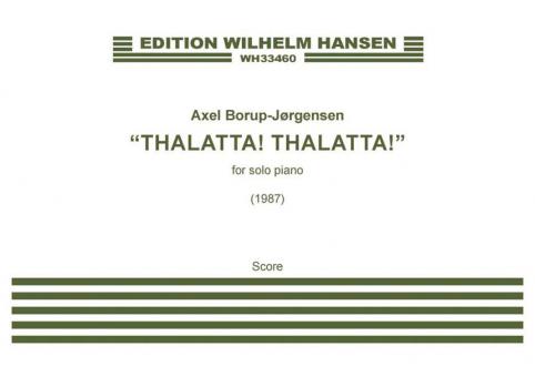 Thalatta! Thalatta! 