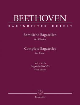 Bagatelas completas para piano Standard