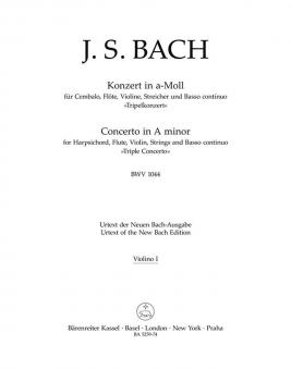 Concerto in A minor BWV 1044 