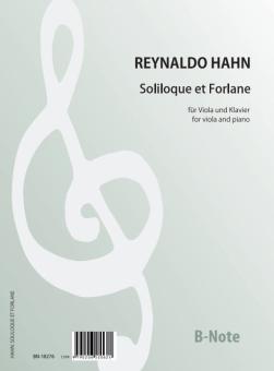 Soliloque et Forlane for viola and piano 
