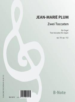 Two toccatas for organ op.59, op.152 