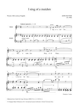 I sing of a maiden 