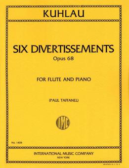 Six Divertissments Op. 68 