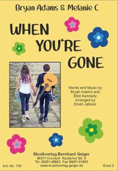 When you're gone 