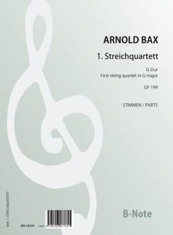 1st string quartett in G major GP 199 (parts) 