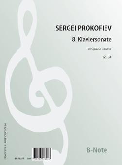8th piano sonata in b flat major (1944) op.84 