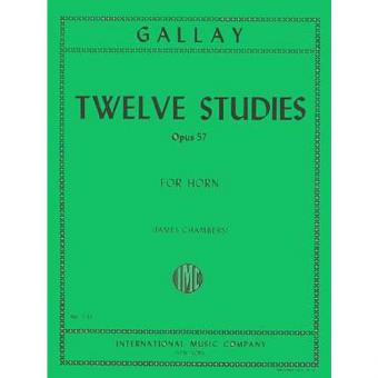 12 Studies For 2nd Horn, Op. 57 