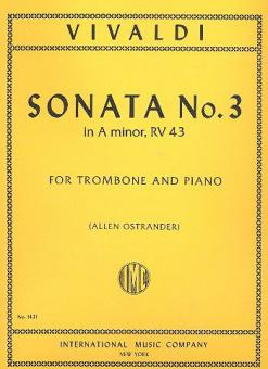Sonata No. 3 in A Minor RV 43 