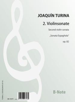 2nd violin sonata "Sonata Española" op. 82 