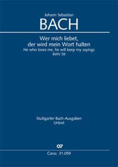 Wer mich liebet, der wird mein Wort halten (I) Download