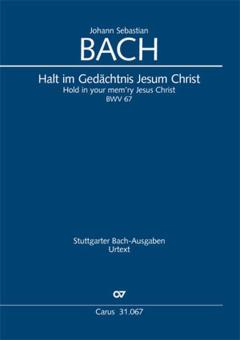 Halt im Gedächtnis Jesum Christ Download