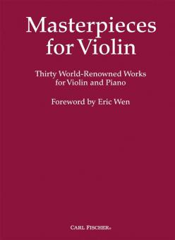 Masterpieces For Violin 