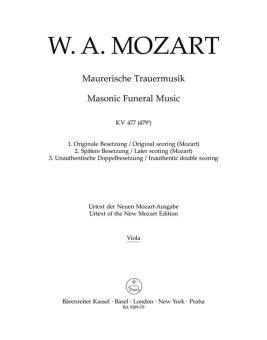 Masonic Funeral Music K. 477 (479a) 
