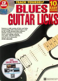 10 Easy Lessons - Learn To Play Blues Guitar Licks 