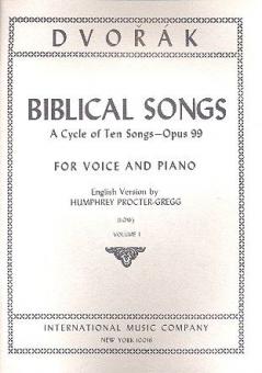 Biblical Songs Op. 99 Vol. 1 Low Voice 