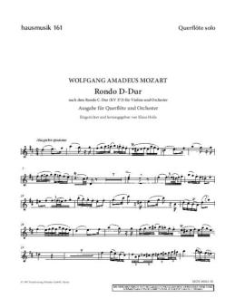 Rondo D major 
