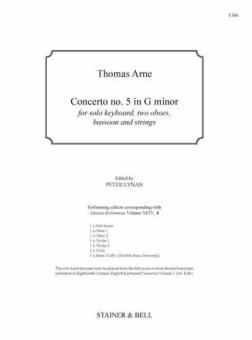 Concerto no. 5 in G minor 