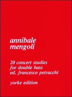 Twenty Concert Studies 