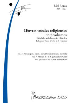 Religious Vocal Works in 5 volumes: Vol. 3 