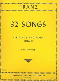 32 Songs for High Voice 