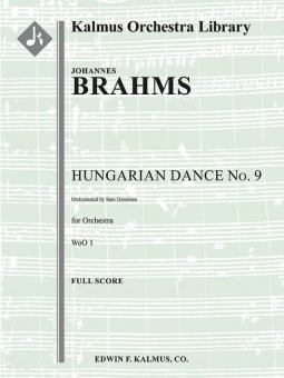 Hungarian Dance No. 9, , WoO 1 