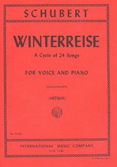 Die Winterreise for Medium Voice 