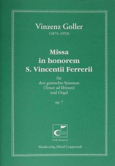 Missa in honorem Sancti Vincentii Ferrerii op. 7 Download