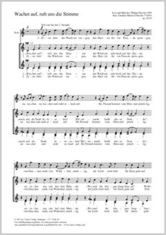 Wachet auf, ruft uns die Stimme Download