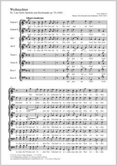 Weihnachten MWV 79 Download