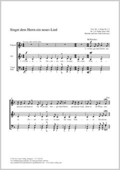 Singet dem Herrn ein neues Lied F-Dur (1971) Download