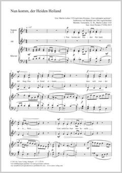 Nun komm, der Heiden Heiland Download