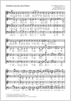 Gelobet seist du, Jesu Christ Download