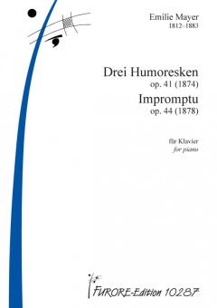 3 Humoresks and Impromptu 