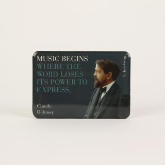 Imán decorativo Debussy 