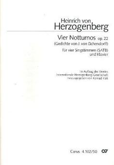 4 Notturnos op. 22 Download