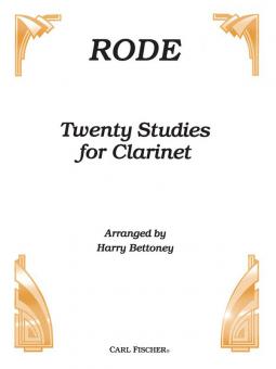 Twenty Studies For Clarinet 